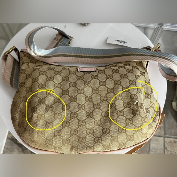 Gucci Beige and Pink Women's Bag crossbody - Picture 4 of 10